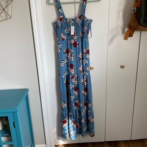 NWT / LOFT / size small / floral maxi dress